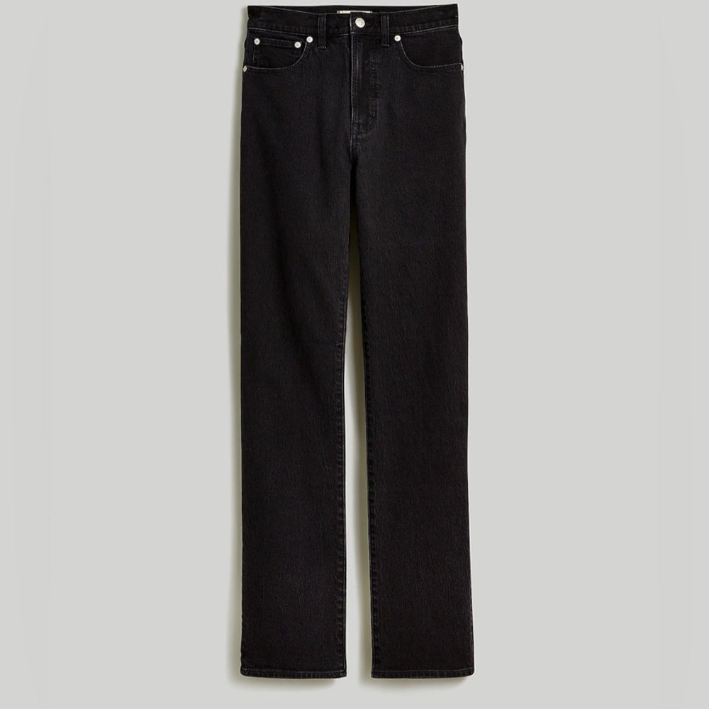 Madewell 90s straight Jean Denim 27 Black Jeans